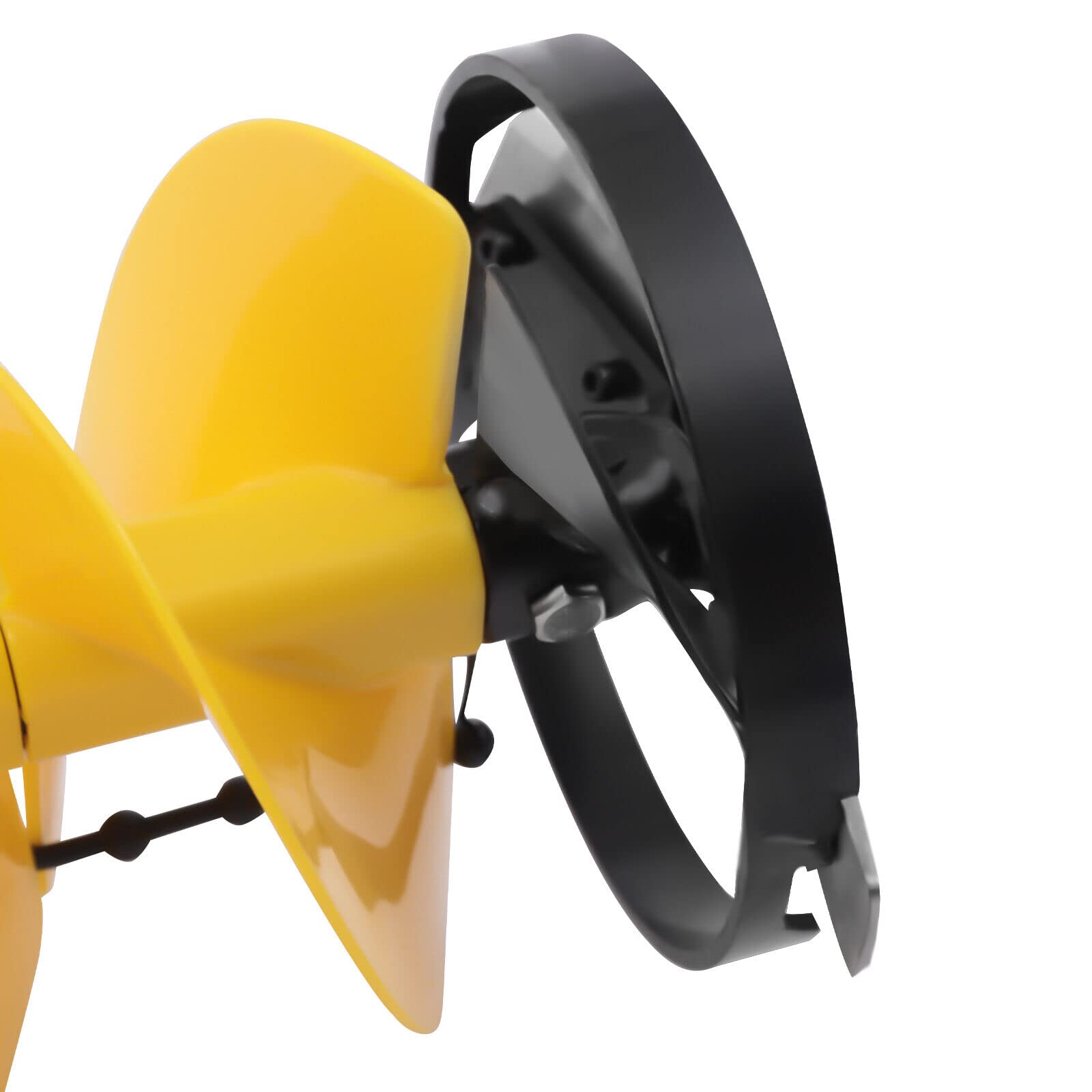 Nylonowy świder do lodu Wiertło do lodu 8''x41'' Adapter do wiertarki do wędkarstwa podlodowego, z regulowanym 14-calowym prętem przedłużającym, do wiercenia w lodzie Lepsze wędkowanie Żółty