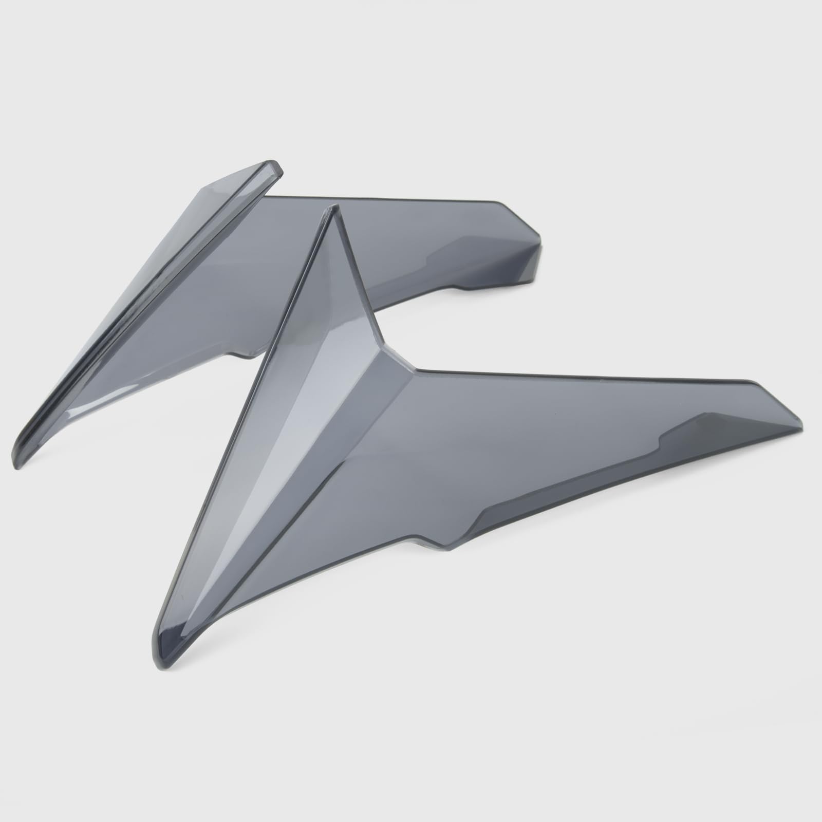 WOOGA Per HO&N&DA ADV350 ADV 350 ADV350 Accessori 2022-2026 Moto Lato Destro Sinistro Carenatura Copertura Laterale Ala Deflettore Parabrezza Schermo Accessori (Fumo Grigio)