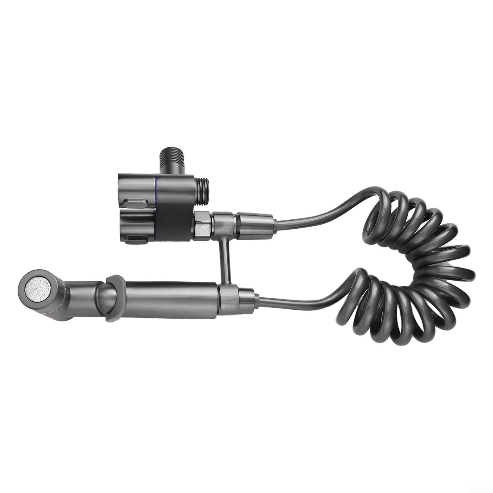 Spruzzatore per bidet, pistola a spruzzo per WC, versatile per l'igiene personale e accessorio da bagno per animali domestici, design moderno e pulizia efficiente