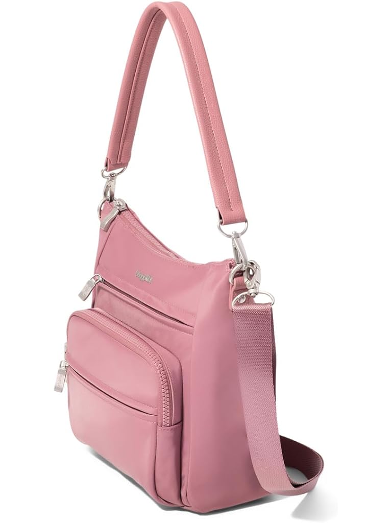 Pink Baggallini Nolita Convertible Crossbody