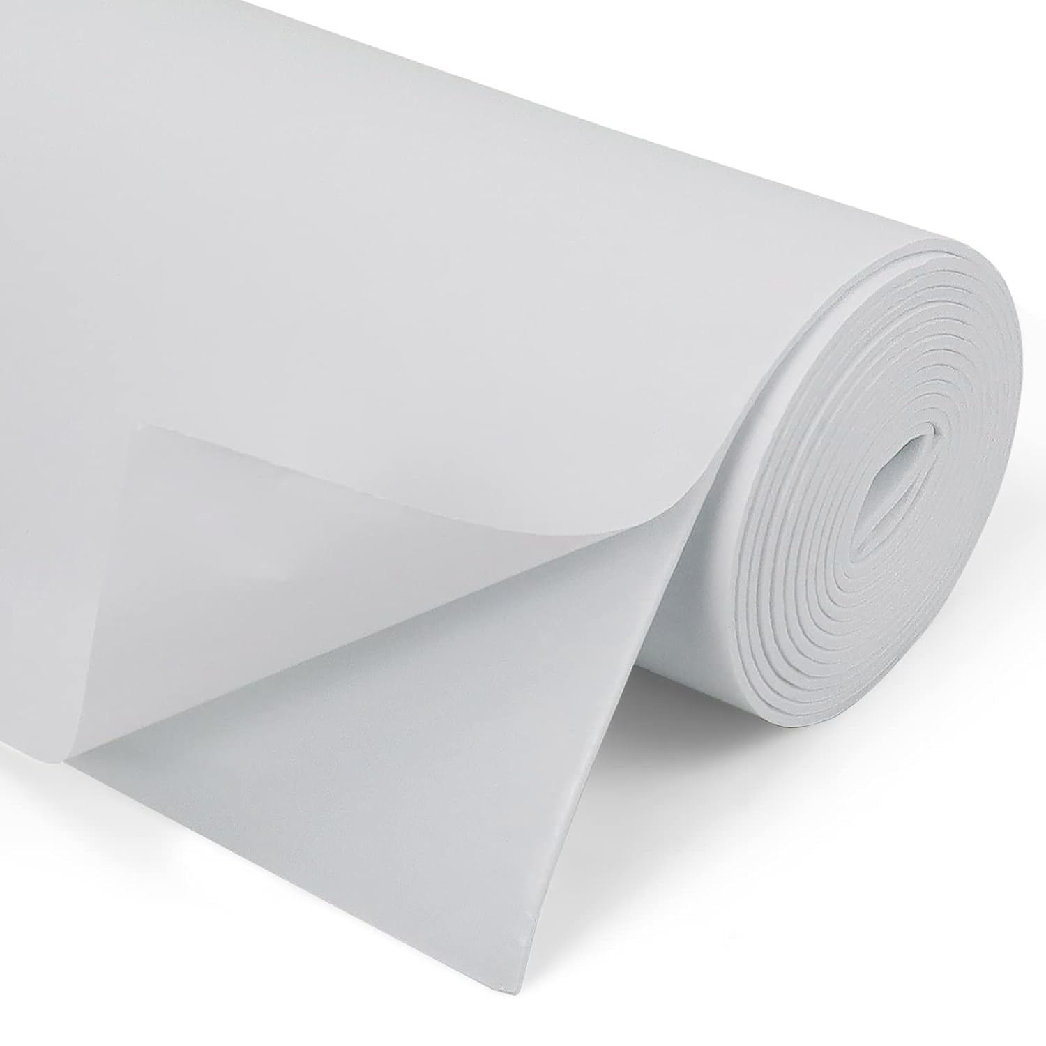 Rollo de espuma autoadhesivo, 300 mm de ancho x 1,5 mm (P) x 3 m (L), láminas de espuma multifunción de caucho de neopreno para protección de muebles, antideslizante, aislamiento acústico