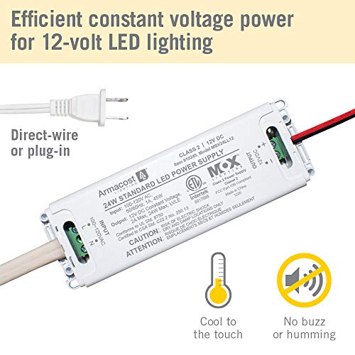 Image of Armacost Lighting 810240 12 Volt LED Power Supply, White