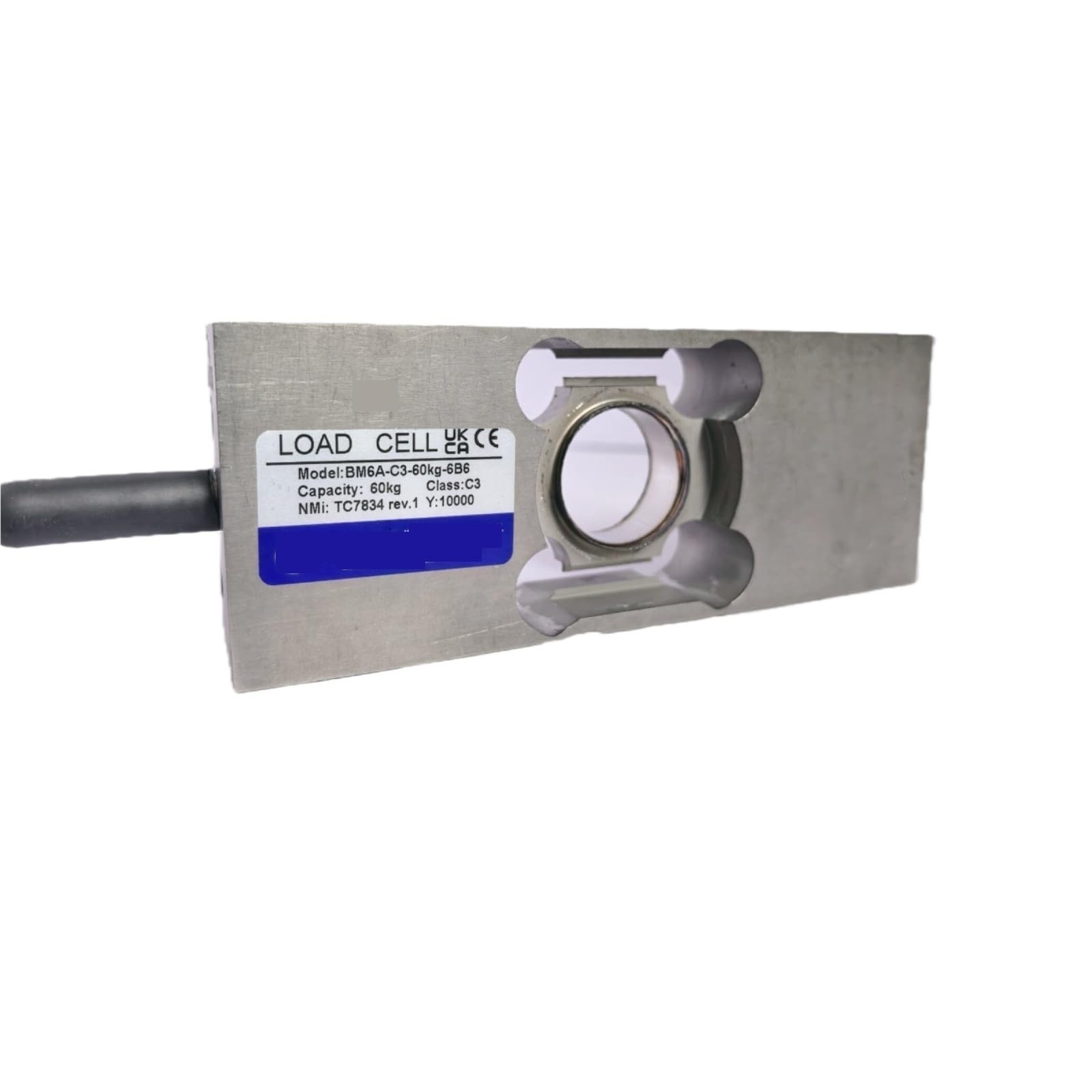 HKEJSJWA BM6A Load Cell, C3 Accuracy 6KG, 12KG, 30KG, 60KG BM6A-C3 Measuring Weight Sensor(60KG)
