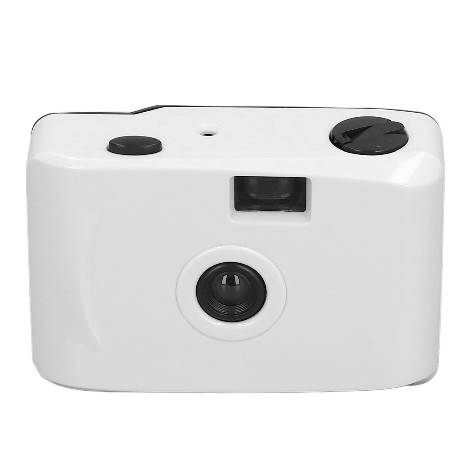 Waterproof Film Camera, F/9 28MM Lens Retro 35mm Film Camera for Snorkeling (Black White)