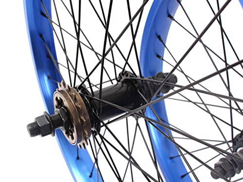 KHE Blue Anodised Aluminium Rims