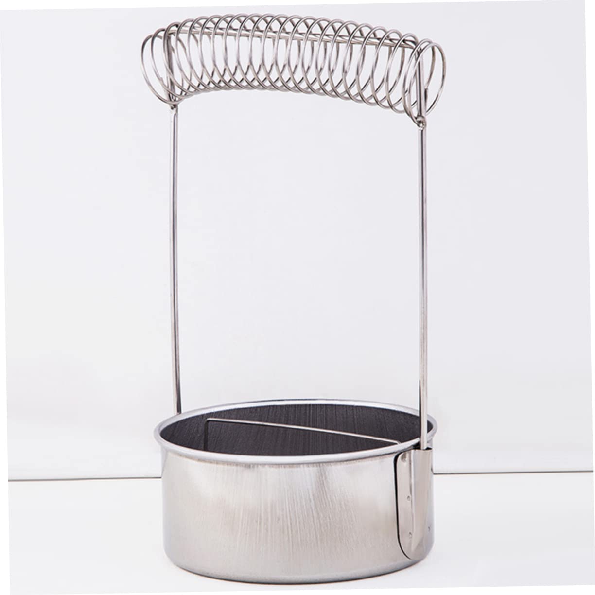 DOITOOL 3 Pezzi Secchio Lavaggio Pennelli Pittura in Acciaio Inossidabile Portatile Senza Multifunzione per Pulizia Pennelli Olio Supporto e per Pittura per Casa Scuola e Laboratorio