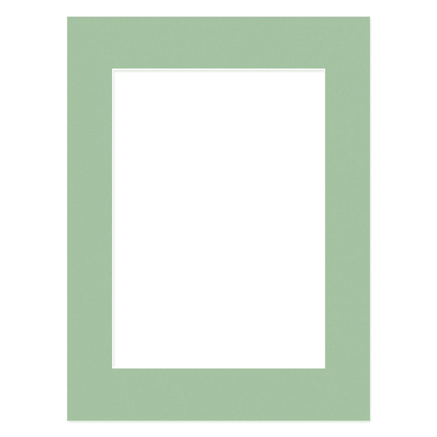 Alison Kingsgate 16x12" Sage Green Picture Mount for A4 Aperture — image 1