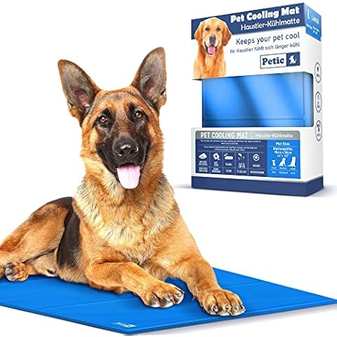 Petic Kühlmatte für Hunde Katzen Haustiere Kältematte Cover