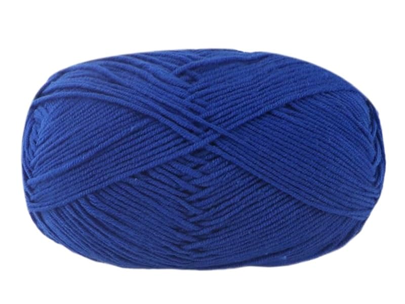 Fil coton au lait 4 épaisseurs pour crochet | Lot de 5 rouleaux peignés de 50g couleur 57