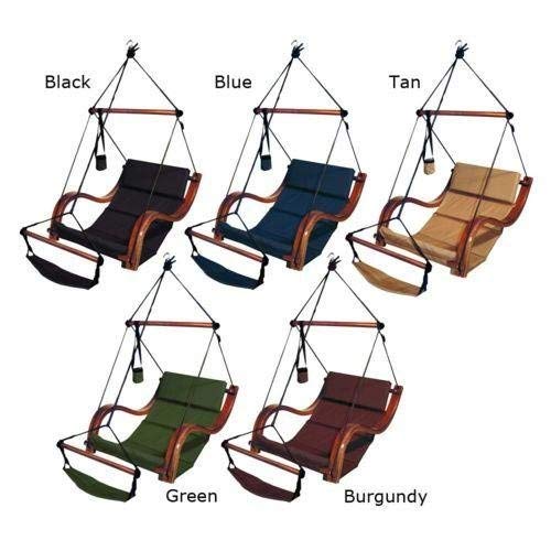 Hammaka Nami Deluxe Hanging Hammock Lounger Chair In Black #TOP3