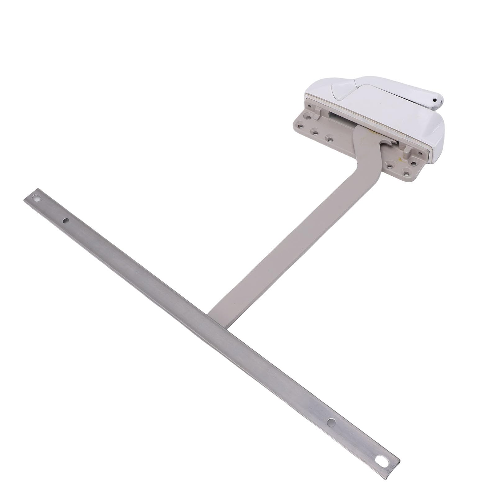 Manivela de Ventana Abatible Izquierda de Contorno para Propietarios de Viviendas, 300-450 Mm de Ancho, 1200 Mm de |Kit Completo con Riel, Tratado Térmicamente para Mayor Durabilidad en