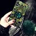 Produktbild Homikon Silikon Hülle Glänzend Bling Glitzer Schutzhülle Glitzer Diamant Ring Ständer Stoßdämpfend PC Rückschale TPU Silikon Bumper Handyhülle Tasche Case mit iPhone XS Max - Feder