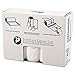 Inteplast S404817n High-Density Can Liner, 40 X 48, 45Gal, 17Mic, Clear, 25/Roll, 10 Rolls/Carton