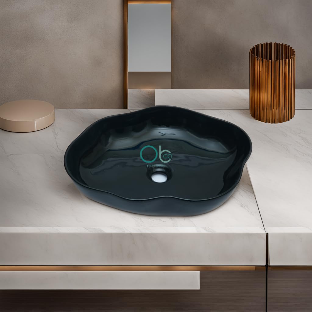 See full amazon price history chart for OBCO Ceramic Counter Top Wash Basin | Vessel Sink | Table top sink | Bathroom Sink | Kitchen sink | Over count sink For Bathroom | 20x16x5 inch | Grey Glossy Finish (Obco-111) OBCO Ceramic Counter Top Wash Basin | Vessel Sink | Table top sink | Bathroom Sink | Kitchen sink | Over count sink For Bathroom | 20x16x5 inch | Grey Glossy Finish (Obco-111) (B0CP7DJXW1) Amazon Price History, Amazon Price Tracker