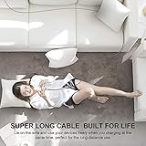 CLEEFUN 5m/16ft Durable Extra Long USB C Cable, PS5 Controller Charger Cable USB A to Type C Fast Charging Nylon Cord for Samsung Galaxy S24 S23 S22 S21 S20 S 10 9 8 +,Pixel,Switch,Xbox Series X/S - Image 2