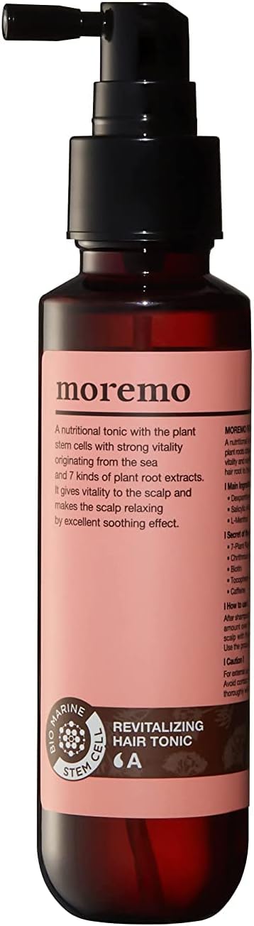 Moremo Revitalizing Hair Tonic A, Brown