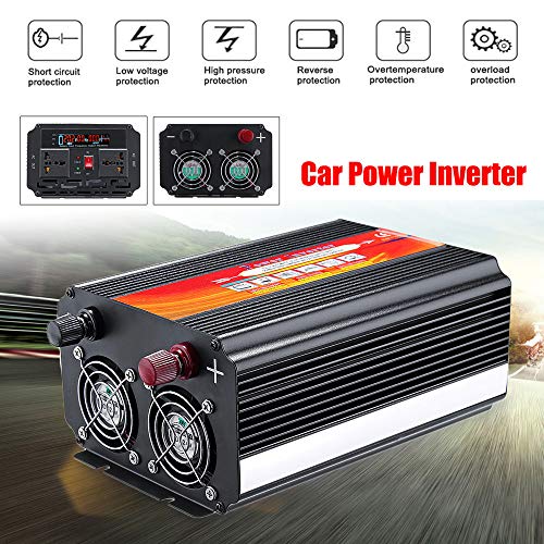 UMei 8000W Car Power Inverter DC 12V to 110V AC Converter with LCD Display Truck/RV Inverter for Home RV Camping Van Life Off Grid,US Stock