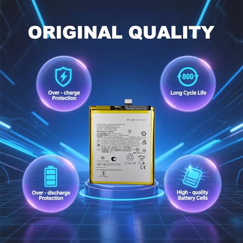 Image of New Cellphone Replacement Battery Compatible with Motorola Edge 2022 XT2205 Series NF50, with Toolkit & Repair Guide