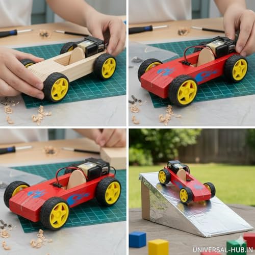 Image of (PACK OF 2) 65mm Rubber Tyre Yellow Wheel for BO Motor, Smart Car Robot & DIY Projects - High Grip DC Gear Motor Wheel for Toy Cars & Robotics