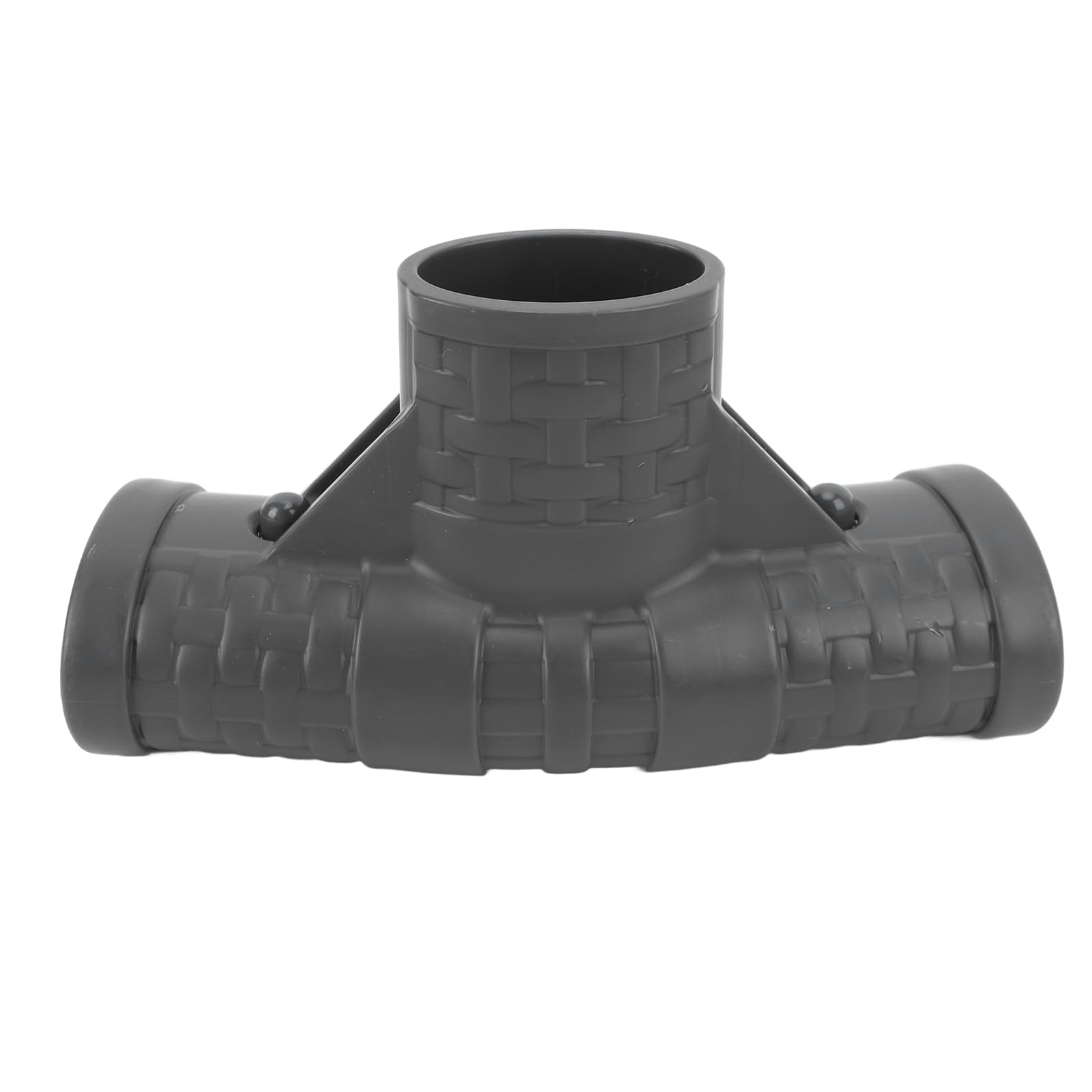 Pool Vacuum Adapter, Plastic Pool T Connector, Oval Replacement T Joint Frame Connector, Pool Hose Connector, Pool Pump Hose Adapter with High Reliability for Pool and Spa Replacem