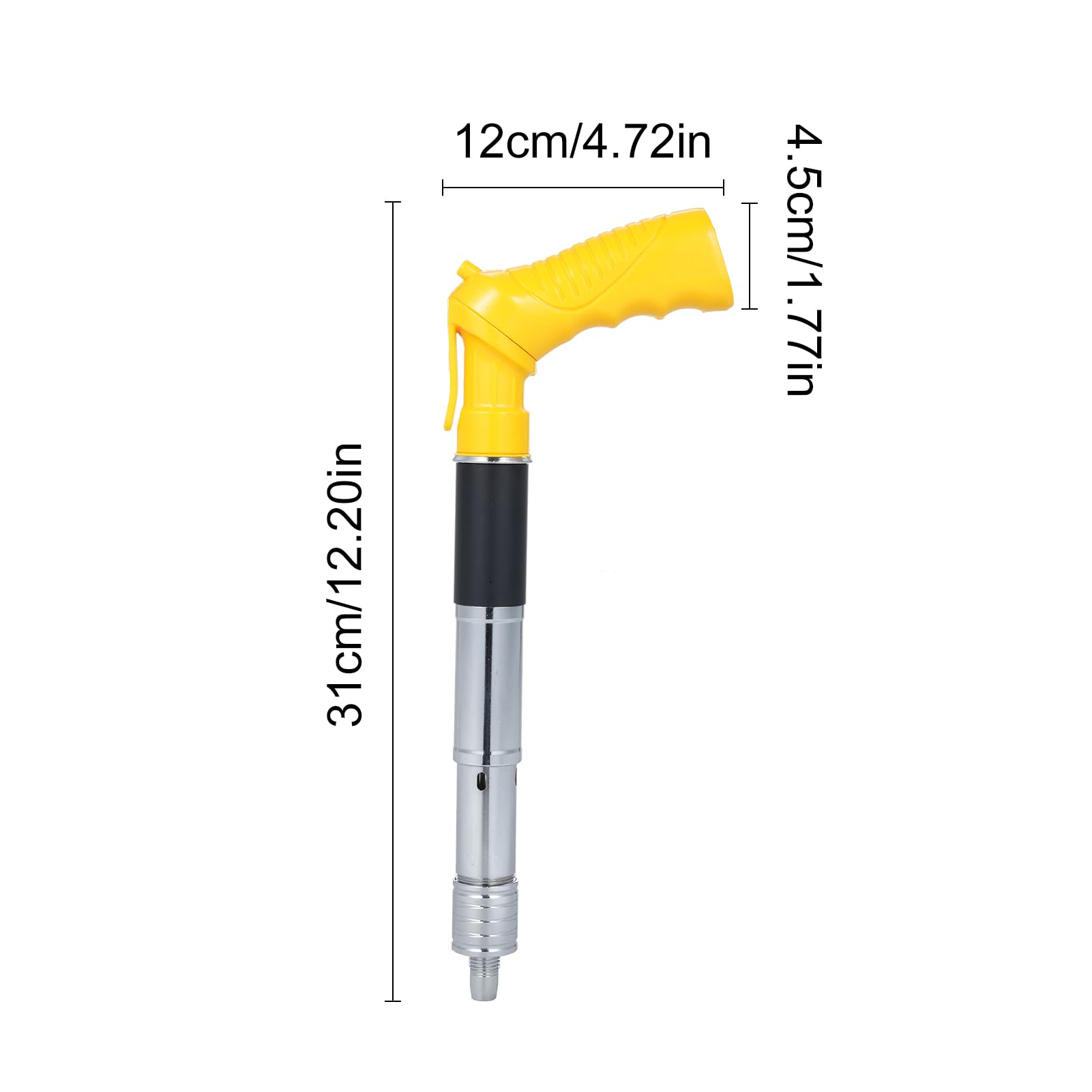 Herramienta manual de clavos de acero, remache de clavo de hormigón, 5 velocidades, ajustable, fijación portátil para pared de cemento, metal doméstico, con penetración, cubierta de reducción de ruido