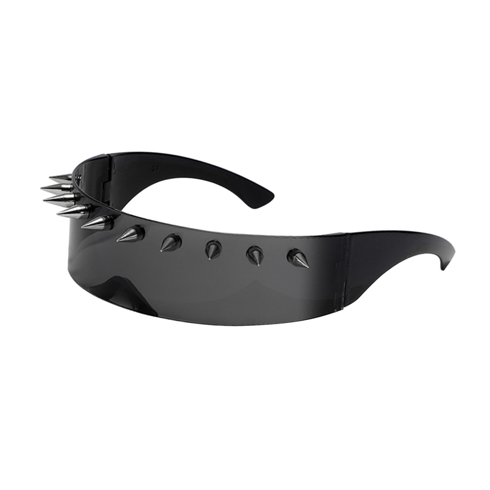 CALANDIS™ Studded Biker Glasses Studded Sunglasses for Beach Party Music Festival 10 Rivet Black Gray | Sunglasses | Sunglasses & Fashion Eyewear | I2-image-39