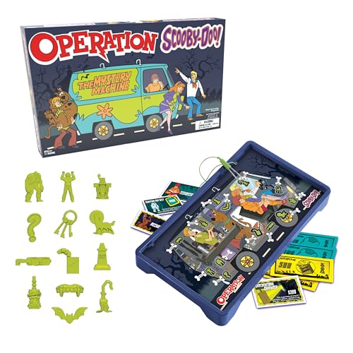 Operation: Scooby-Doo juego de mesa clásico electrónico miniatura 2