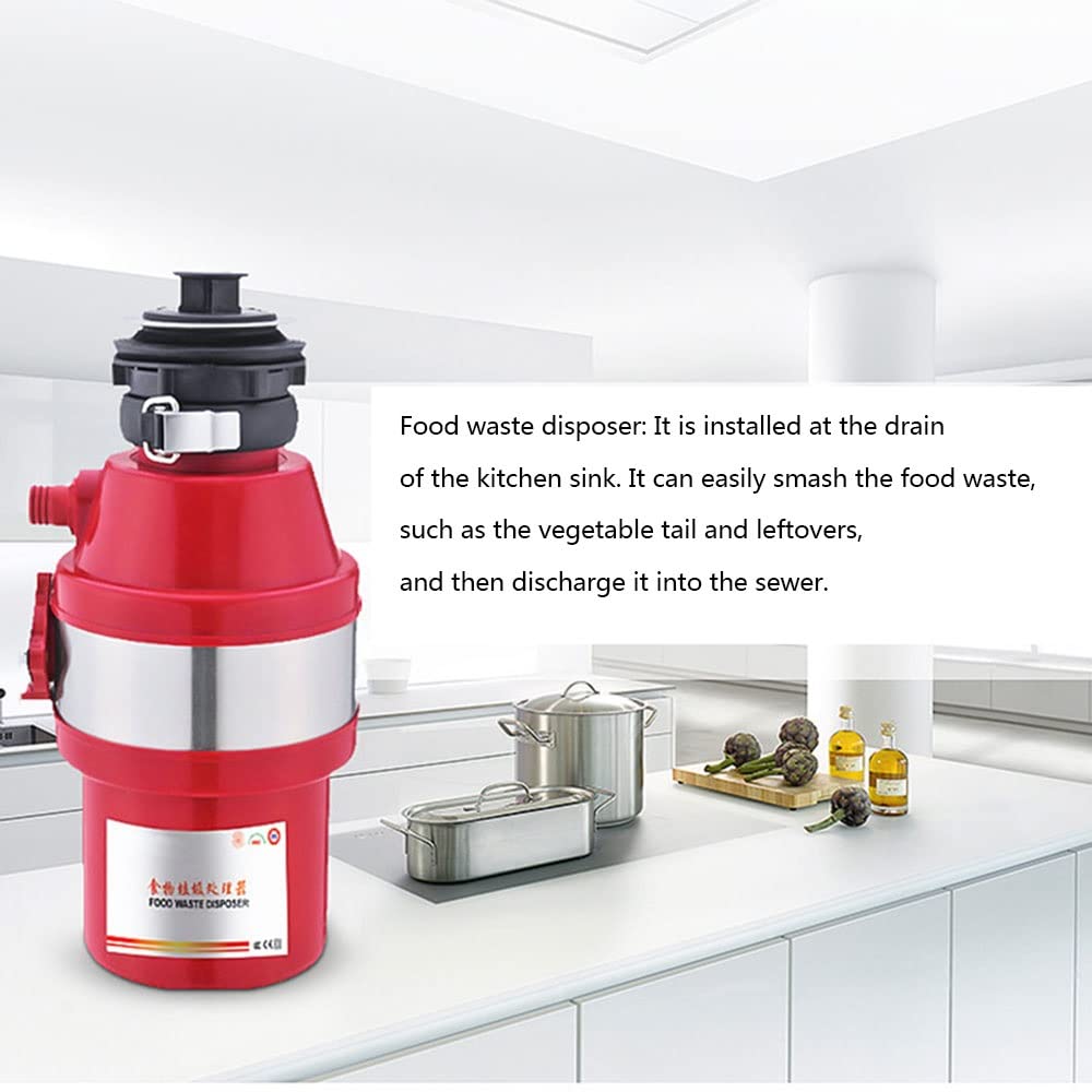 Smaltimento Dei Rifiuti Domestici Della Cucina Tritarifiuti Alimentari Rifiuti Alimentari Di Cucina Casa Trituratore Di Rifiuti in Acciaio Inossidabile Smaltimento Dei Rifiuti Alimentazione Continua