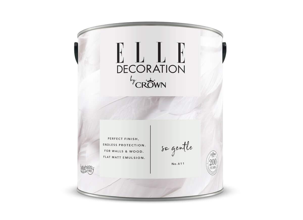 Crown So Gentle No 611 Elle Decoration By 2.5L Flat Matt Emulsion Paint