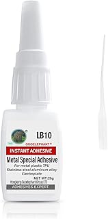 20g Metal Glue,Glue for Metal,for bonding Between Metal and Metal,Metal and Other Material.Instant Super Glue for Metal,Stainless Steel,DIY Craft,Aluminum Alloy,Metal Tube,Metal Product