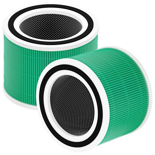 Core 300 Filter Replacement Fit for Levoit Core 300 Core 300-RF-TX (Green), 3-in-1 Filter