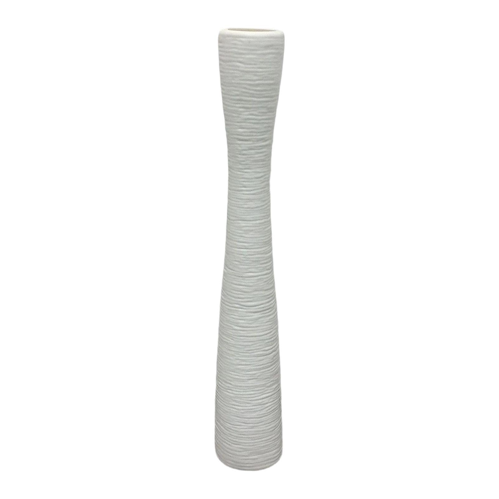 Tall Floor Vase Plant Pot Party Decorative Standing Vase Hotel Flower Holder White 38.5cm|Home & Garden|Home Décor|Vases-image-25