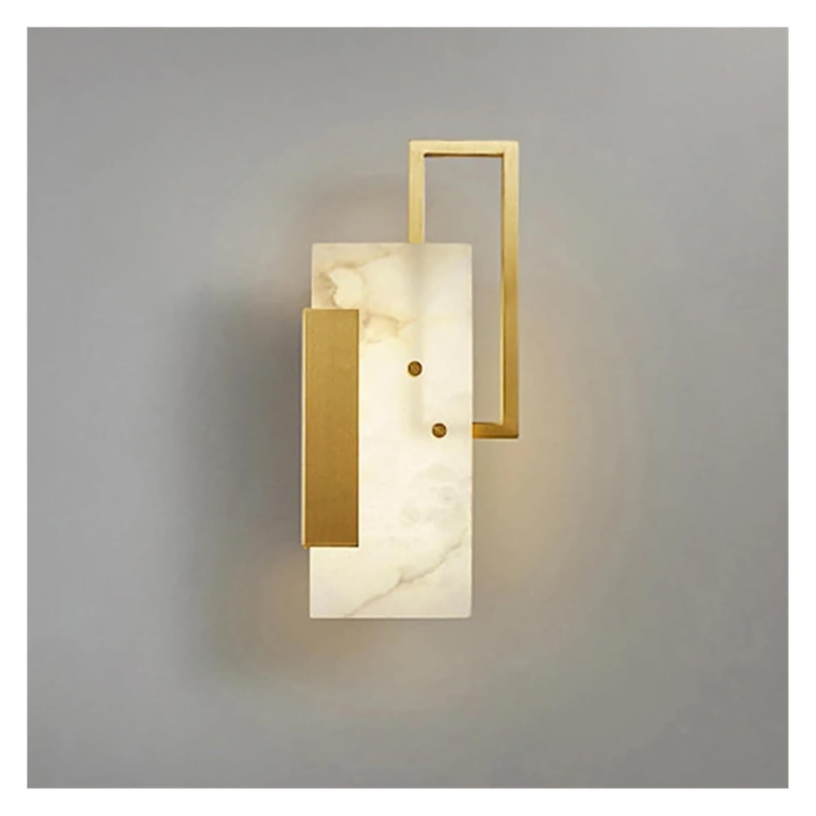 ASerZenith Wall Sconces, Marble Wall Light Bedside Led Luxurious Gold Copper Home Background Decor Lamp Foyer Corridor Sconce