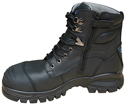 Blundstone Men's Black, XFoot Series, Steel Toe, EH, Side Zip Boot