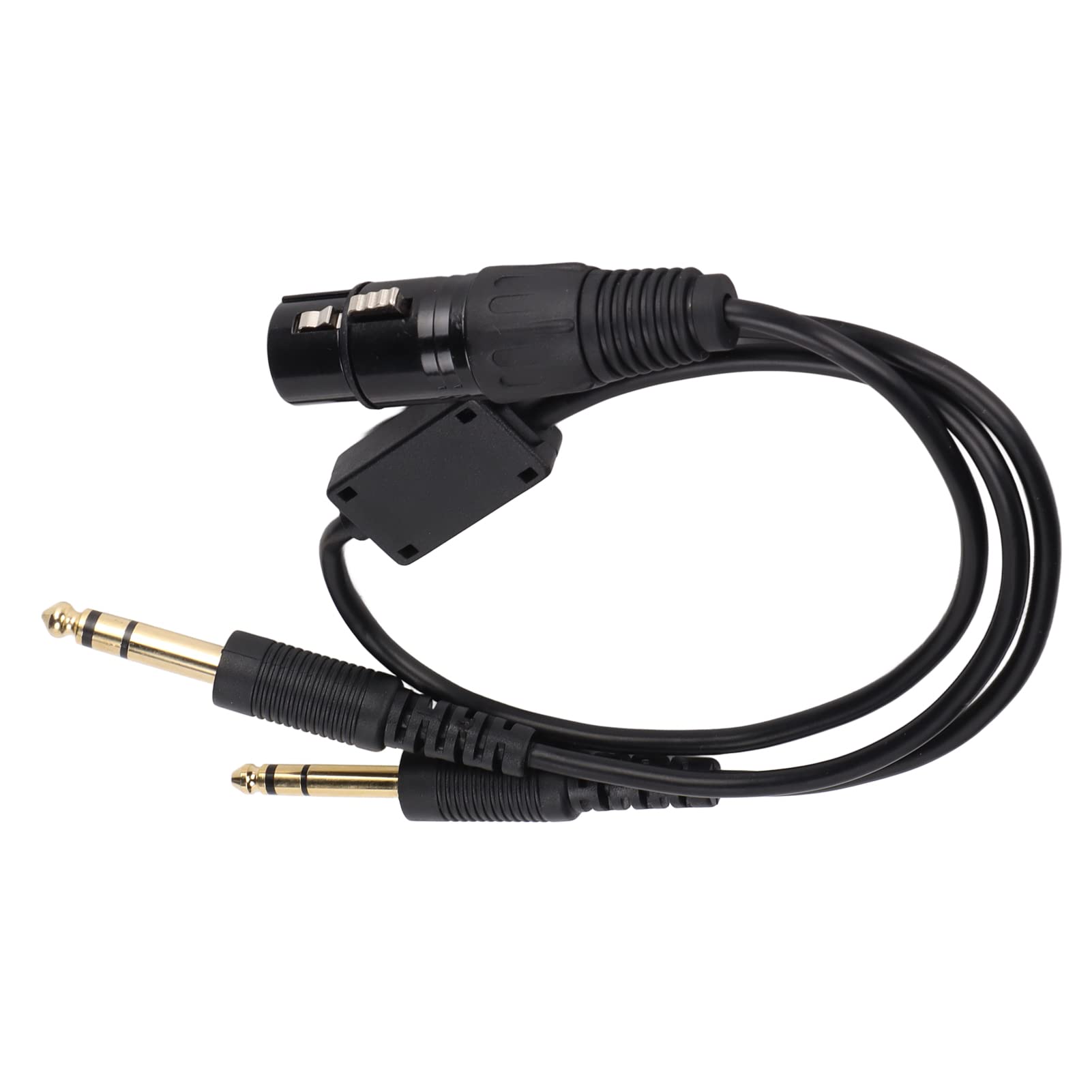 Cavo Adattatore per Cuffie Aeronautiche per, GA Dual Plug 5 Pin Cuffie da Pilota a Cuffie GeneraliXLR Cuffie Pilota XLR Cuffie con