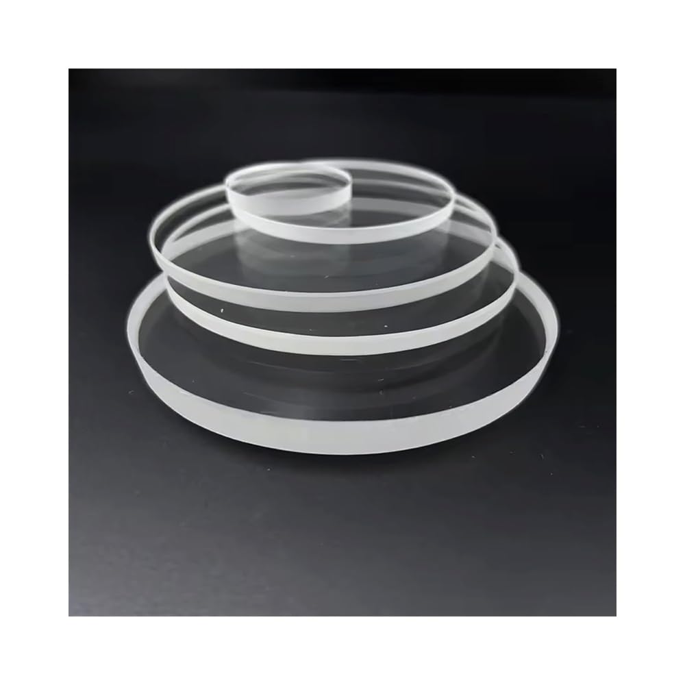 Tarcza Wziernika Borokrzemianowego O Grubości 15 Mm, Odporna Na Temperaturę 500 ℃, Średnica 110–200 Mm, Okienko Zbiornika Przemysłowego, 1 Szt.(Diameter 125mm)