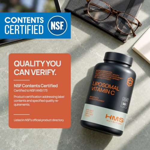 HMS Nutrition NSF-Certified Liposomal Vitamin C
