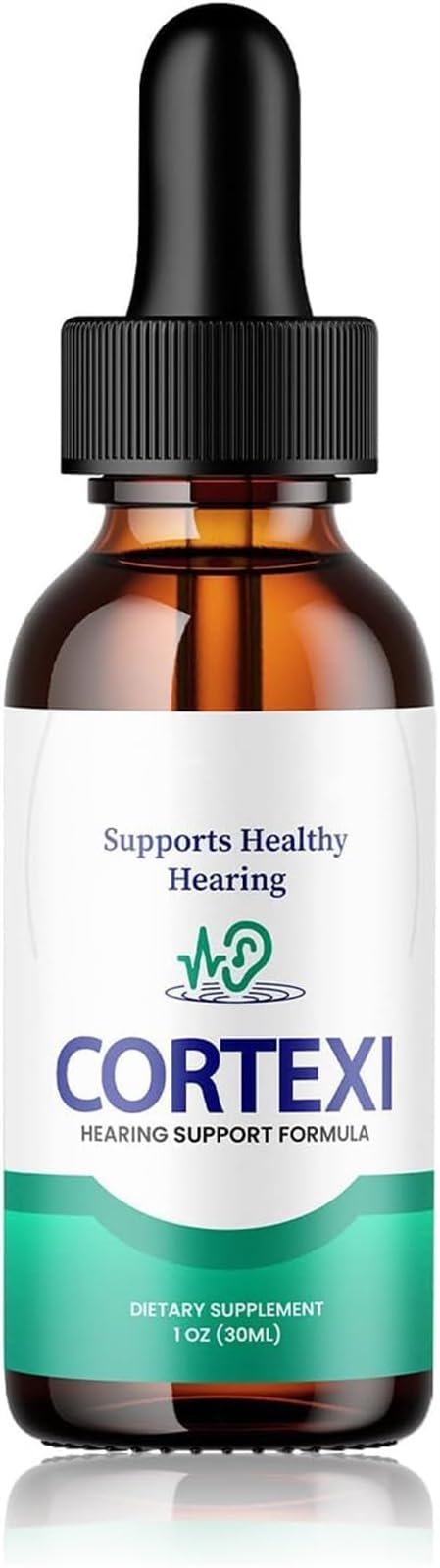 Cortexi - Gocce auricolari per acufene, cortexi, per la salute dell'orecchio, supporto dell'udito, sollievo dall'acufene, gocce per le orecchie all'olio d'oliva, olio d'oliva di grado medico per