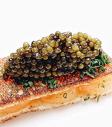 Miniatura 3 de Old Classic Ossetra Sturgeon Malossol Caviar - Lata de 32 onzas, sabor exquisito, calidad, cosecha sostenible, caviar Ossetra gourmet real recién