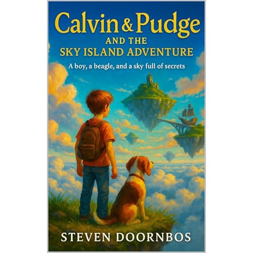 Audiobook: Calvin and Pudge and the Sky Island Adventure. Juvenile fiction, mystery and suspense. by Steven Doornbos episode artwork