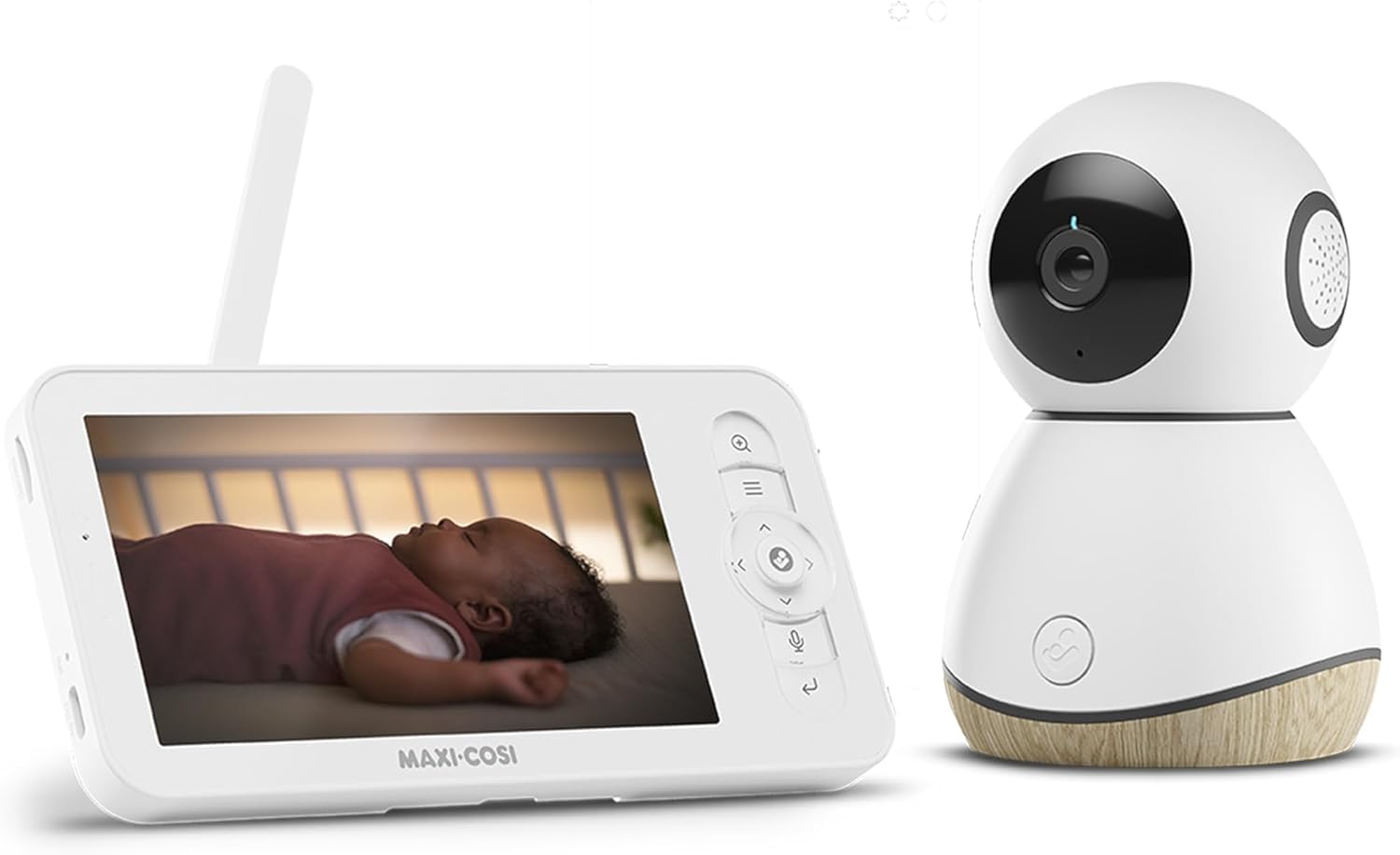Maxi-​Cosi See Pro, Vigilabebés con Cámara Inteligente, Traductor de Llanto, Baby Monitor, Detección Automática de Movimiento, Vídeo Ultra HD (2K), Pantalla de 5", parte de Maxi-​Cosi Connected Home