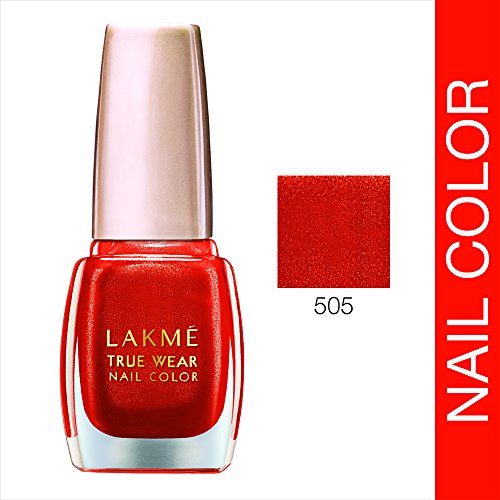 Image of Lakme True Wear Nail Color, Shade 505, 9 ml