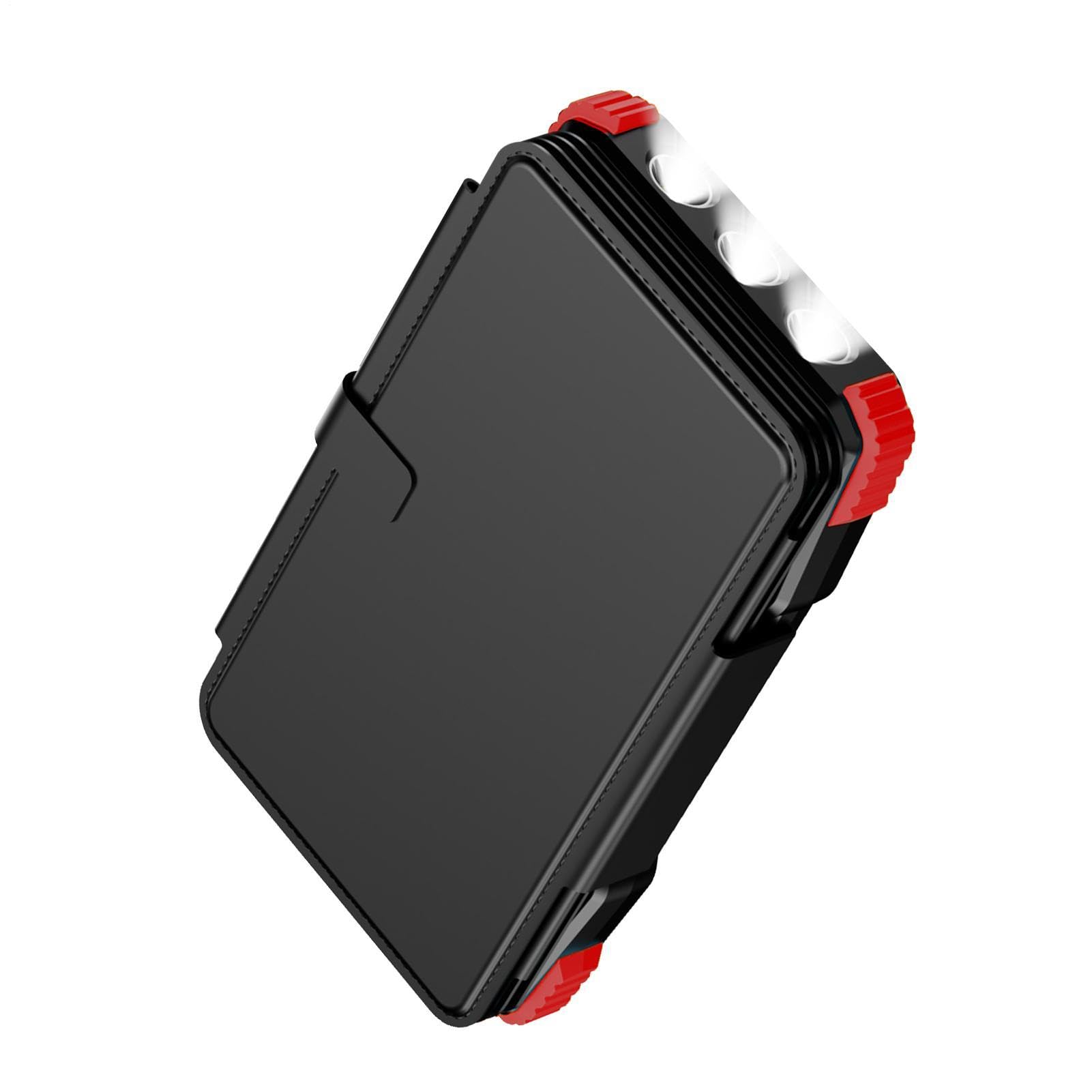 Banque d'énergie Solaire - Batterie 20 000 mAh, Lampe de Poche LED pour cam