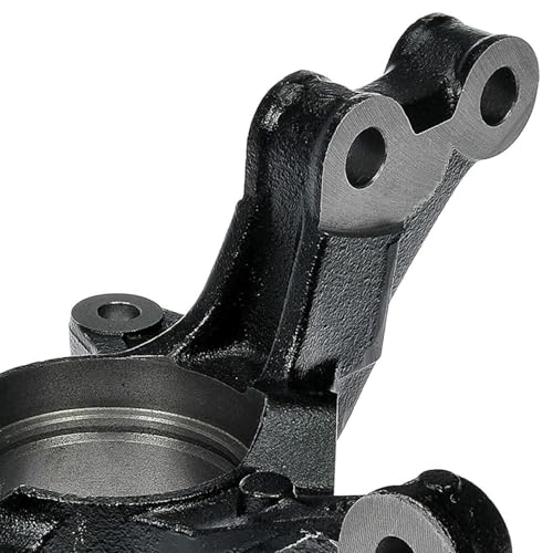 Image of Detroit Axle - Front Right Steering Knuckle for 2009-2019 Toyota Corolla 2009-2013 Matrix Passenger Side Steering Knuckle Assembly 2010 2011 2012 Replacement