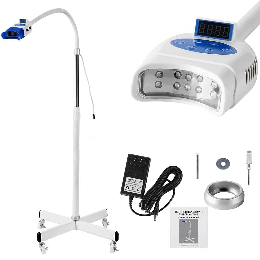 36W Dental Teeth Whitening Machine Cold Blue Light Bleaching Accelerator with 10 LED Whitening Tooth Lamp