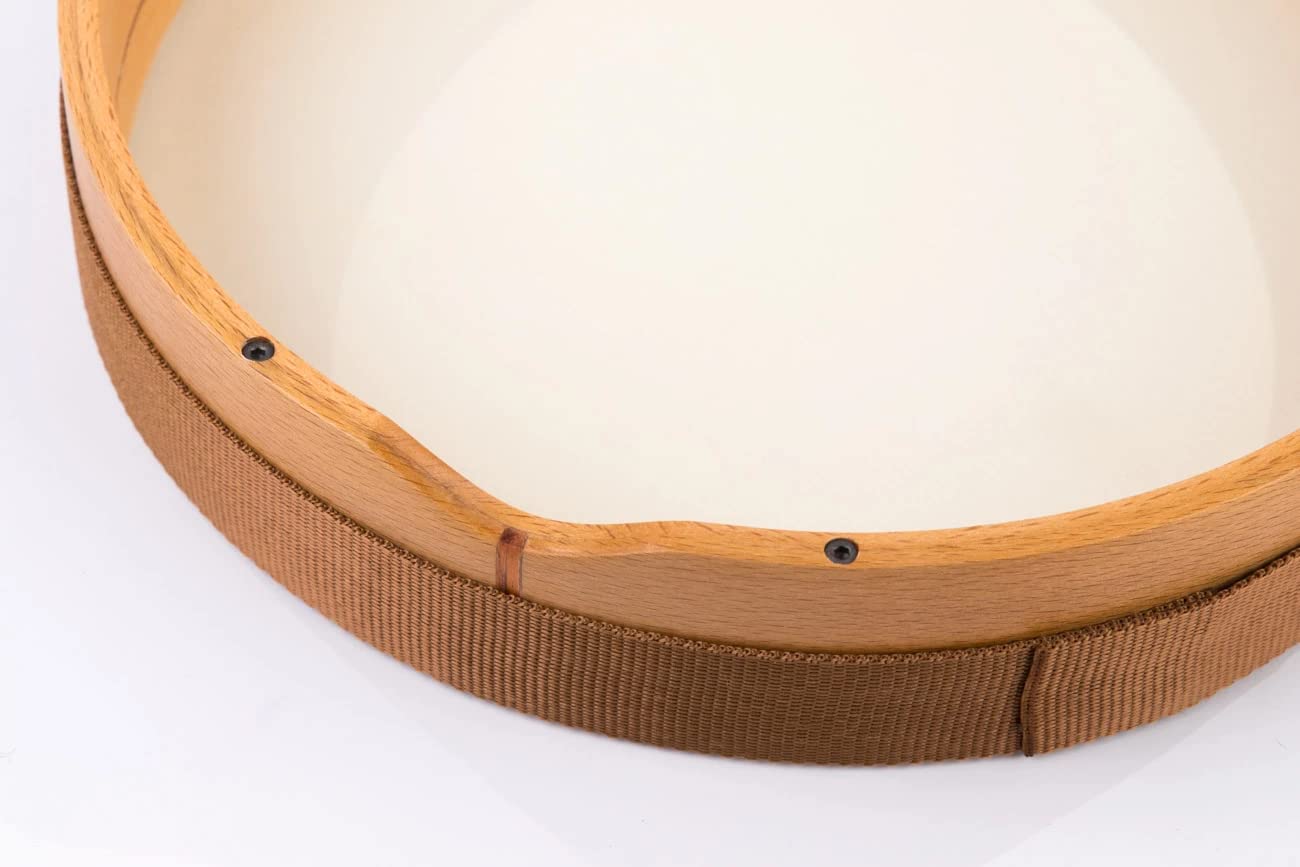 Tambour Bendir à cadre accordable de 40,6 cm – Peau de fibre