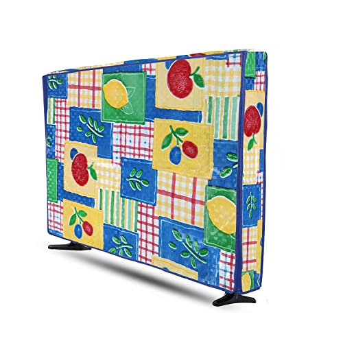 Image of Transparent LCD /LED T.V Protector Cover with Zipper Enclosure for 42 Inch Suitable for All Major Brand & Model (Color-Blue, Size-39x3x24 Inches)