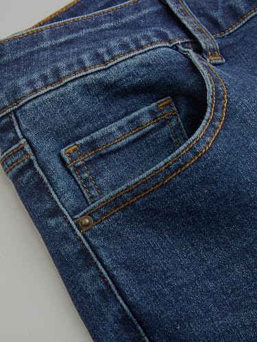 CIDER Jeans for Women Trendy Flare Jeans Denim Low Waist High Stretch Flared Trousers Slim Fit Pocket3