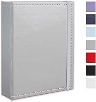 Vista 18 de Álbum de fotos pequeño de 4 x 6 pulgadas, paquete de 2 libros de fotos de cuero, cada mini álbum de 26 páginas tiene capacidad para 52 fotos