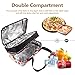 Double Decker Casserole Carrier Fits Pioneer Woman Kitchen Stuff & 9x13 Baking Dish, Expandable Lasagna Lugger Tote, Leakproof Thermal Food Warmer Bag for Potluck, Travel, Hot/Cold Food & Mom Gifts